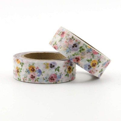 Custom Printed Low MOQ 50 Rolls Color Cute Washi Tape Set With China Professional Factory